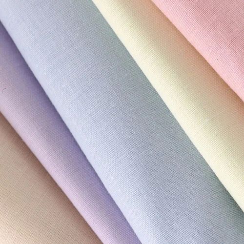 Plain Pure Cotton Fabric, Width : 40-60 Inch, Packaging Type : Poly Bag, Specialities : Shrink-resistant