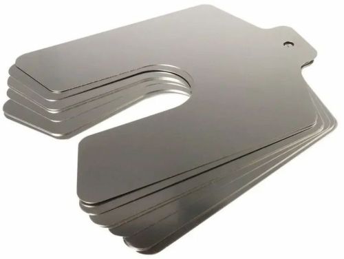 Mild Steel Polished Pre Cut Shim, Color : Silver For Industrial Use