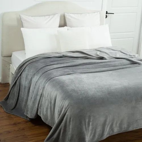 Plain Single Bed Blanket, Shape : Rectangular