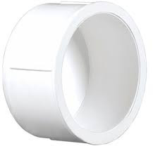 Nowelt 75 Mm UPVC Plain End Cap, Color : White, Head Type : Round