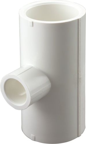 63x40 Mm UPVC Reducing Tee For Pipe Fitting