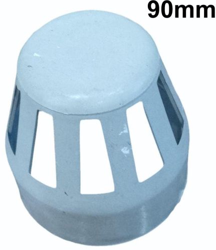 Nowelt 90 Mm PP Vent Cowl, Color : Grey for Drainage
