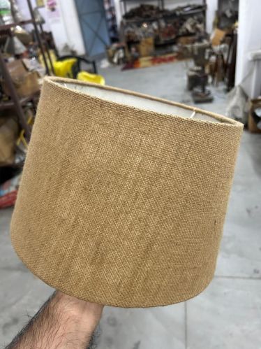 Plain Jute Lamp Shades, Color : Brown Multisizes Common