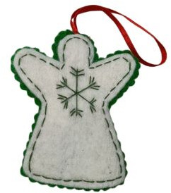 Felt Hanging Star Standard For Decoration