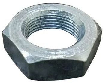 Mild Steel Check Nut, Color : Silver For Fitting Use