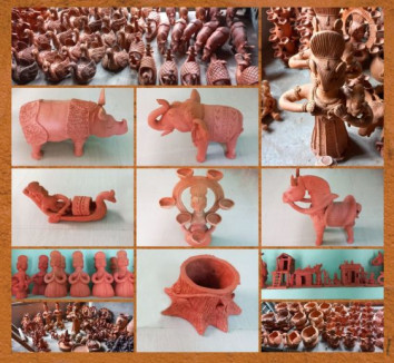 Terracotta Handicrafts For Decorative, Gifting