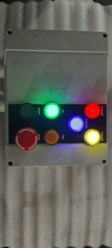 Tescoat PVC Emergency Puch Button Station, Color : White For Motor Control