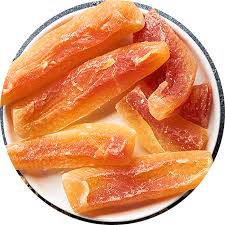 Dehydrated Papaya Slices, Color : Orange, Taste : Light Sweet