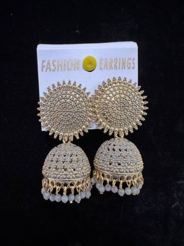 Polished Imitation Shreyansh Silver Womens Earrings, Color : Multi, Technics : Handmade