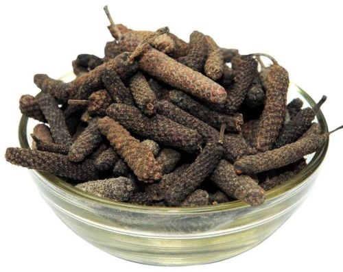 Raw Long Pepper, Color : Black Dried 18months