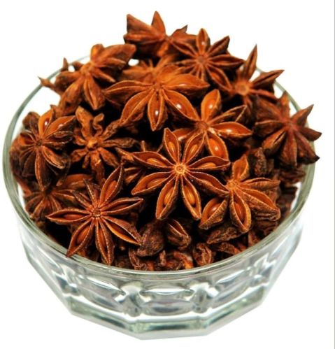 Raw Star Anise, Color : Brown, Grade Standard : Food Grade, Packaging Type : Plastic Bag