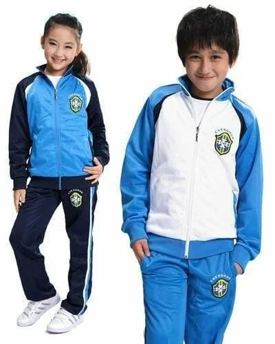 Unisex Super Poly School Tracksuit M, Age Group : 10 To 14 Years, Gender : Boys, Girls