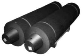 Plain Graphite Electrodes, Color : Black, Grade : Rp, Length : 1600 Mm