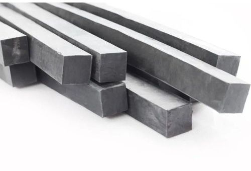 Polished Mild Steel Square Bar, Color : Silver For Machinery, Fabrication, Construction