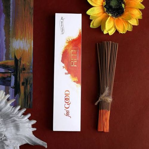 Rose Incense Sticks, Color : Brown, Packaging Type : Packet For Temples, Home, Office
