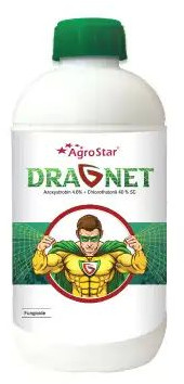Agrostar Dragnet Fungicide 600ml, Packaging Type : Plastic Bottle