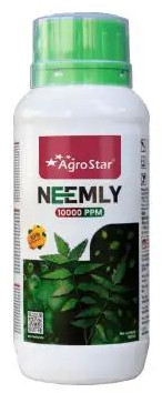 Agrostar Neemly Insecticide 500ml, Packaging Type : Plastic Bottle