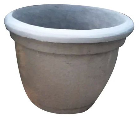 Plain Cement Planter, Color : Grey, Portable Style : Standing