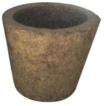 Cow Dung Pot, Color : Brown