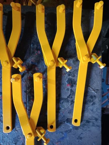 Polished Zinc Alloy Magnet Holder, Color : White