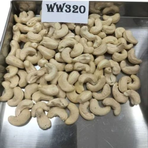 WW320 Whole Cashew Nuts, Color : Creamy 100 %, Taste : Light Sweet