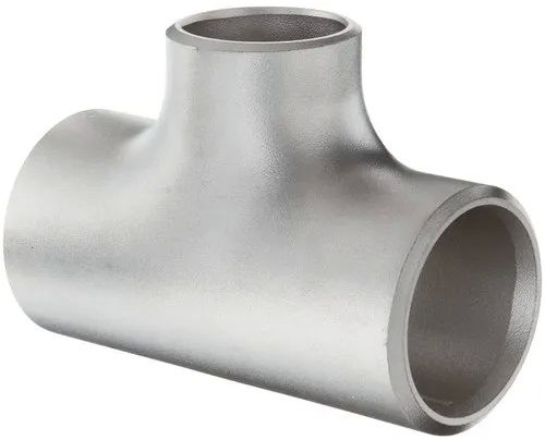 Stainless Steel Tee, Color : Silver For Pipe Fitting