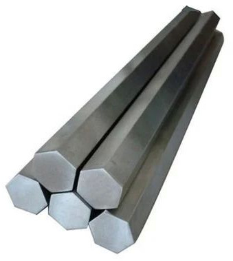 Non Poilshed Titanium Hex Bar, Color : Silver For Industry/aerospace/pharma