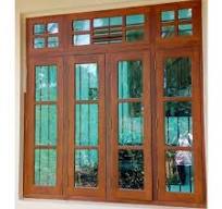 Polished Wooden Window Frame