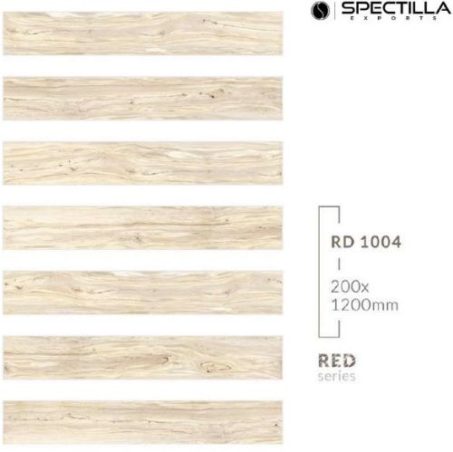 Polished Red Series Wooden Planks 200x1200 mm for Flooring
