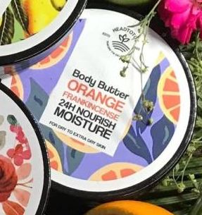 Orange Frankincense Handmade Body Butter, Packaging Type : Plastic Container For Personal
