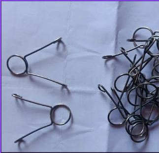 Polished Metal Crock Meter Clips, Color : Grey Standard