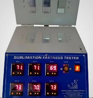 Automatic Sublimation Fastness Tester, Power Source : Electric, Display Type : Digital For Laboratory
