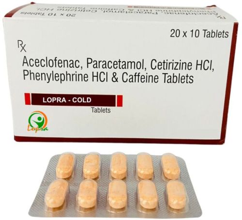 Lopra - Cold Tablet, Packaging Type : Box, Medicine Type : Allopathic