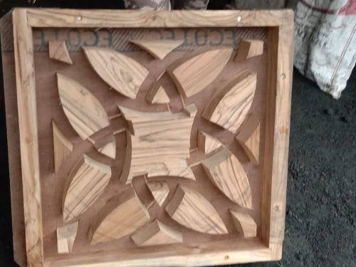 Wooden RCC Grill Mould, Shape : Square