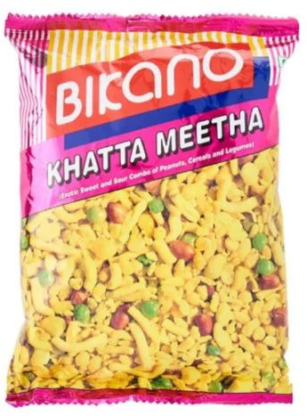 Bikano Khatta Meetha Namkeen, Certification : FSSAI Certified, Taste : Salty, Packaging Type : Plastic Packet