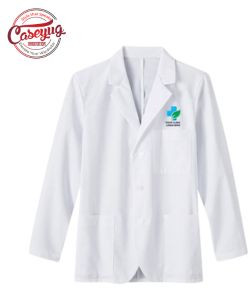 Cotton Plain Lab Coat, Color : White, Gender : Unisex