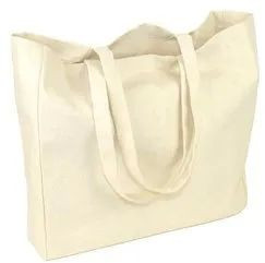 Plain Cotton Carry Bag, Color : Creamy