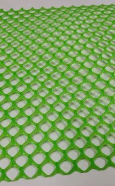Coated PVC Fencing Net, Color : Green, Length : 10-20mtr
