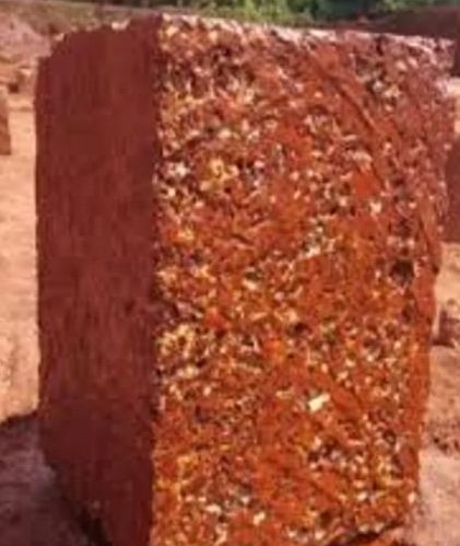 Red Laterite Stone, Stone Form : Solid(block) For Wall Construction