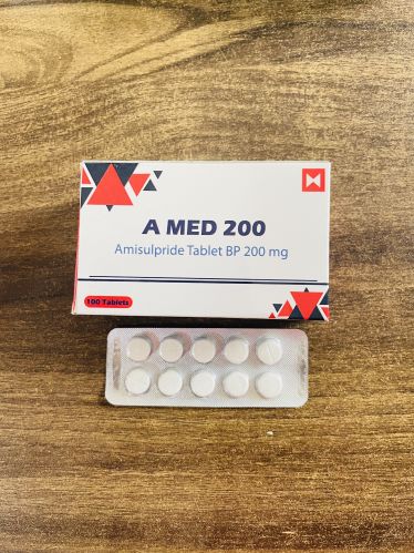 Amisulpride 200mg Tablet, Type Of Medicines : Allopathic, Packaging Type : Box