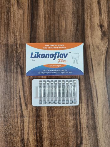 Lidocaine Hydrochloride and Epinephrine Injection for Dentistry
