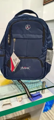 Plain Nylon School Bags Standard