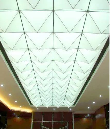 Plain PVC Call Center Stretch Ceiling