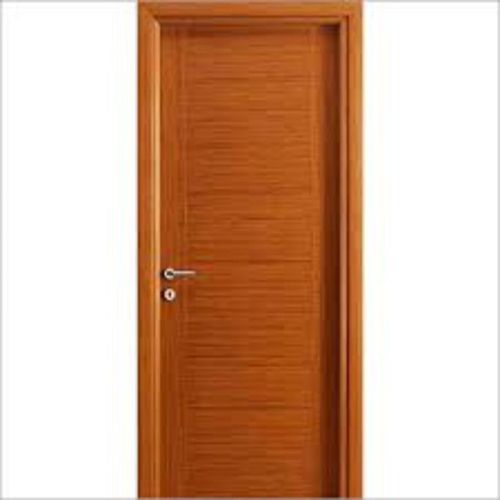 Plain Pine Wood Flush Door, Color : Brown