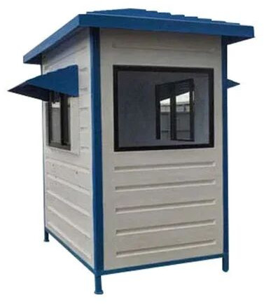 Paint Coated MS Modular Security Cabin 4'x4' Feet, Weight : 70 Kg For Guard Room