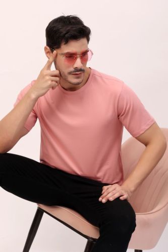 French Terry cotton tshirt, Size : M, L, XL, XXL