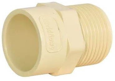 34 Inch CPVC Mta, Color : Cream For Pipe Fitting