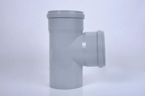 PVC SWR Pipe Tee, Type Of Tee : Straight, Size/diameter : 4 Inches