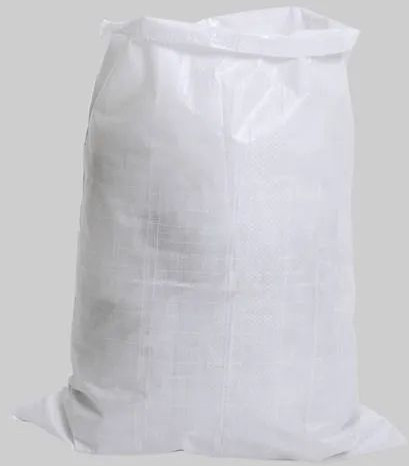 Plain PP Woven Laminated Bag, Color : White For Packaging