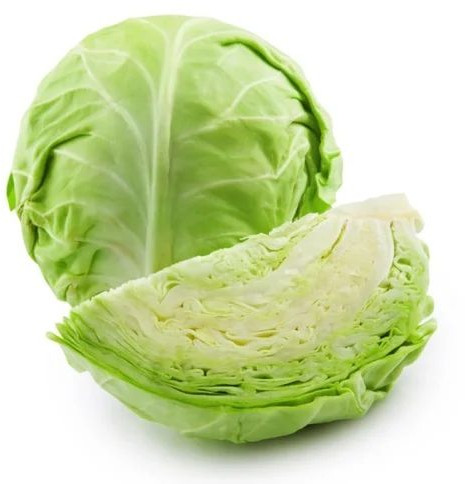 Fresh Green Cabbage 3 To 5 Days, Packaging Size : 5-25kg